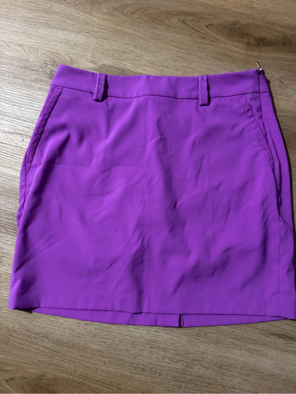 Ralph Lauren Bright Purple Skort with Belt Loops